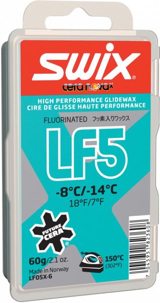 Парафин Swix LF5X Turquoise -8 °C/-14°C 60g (1052-LF05X-6)