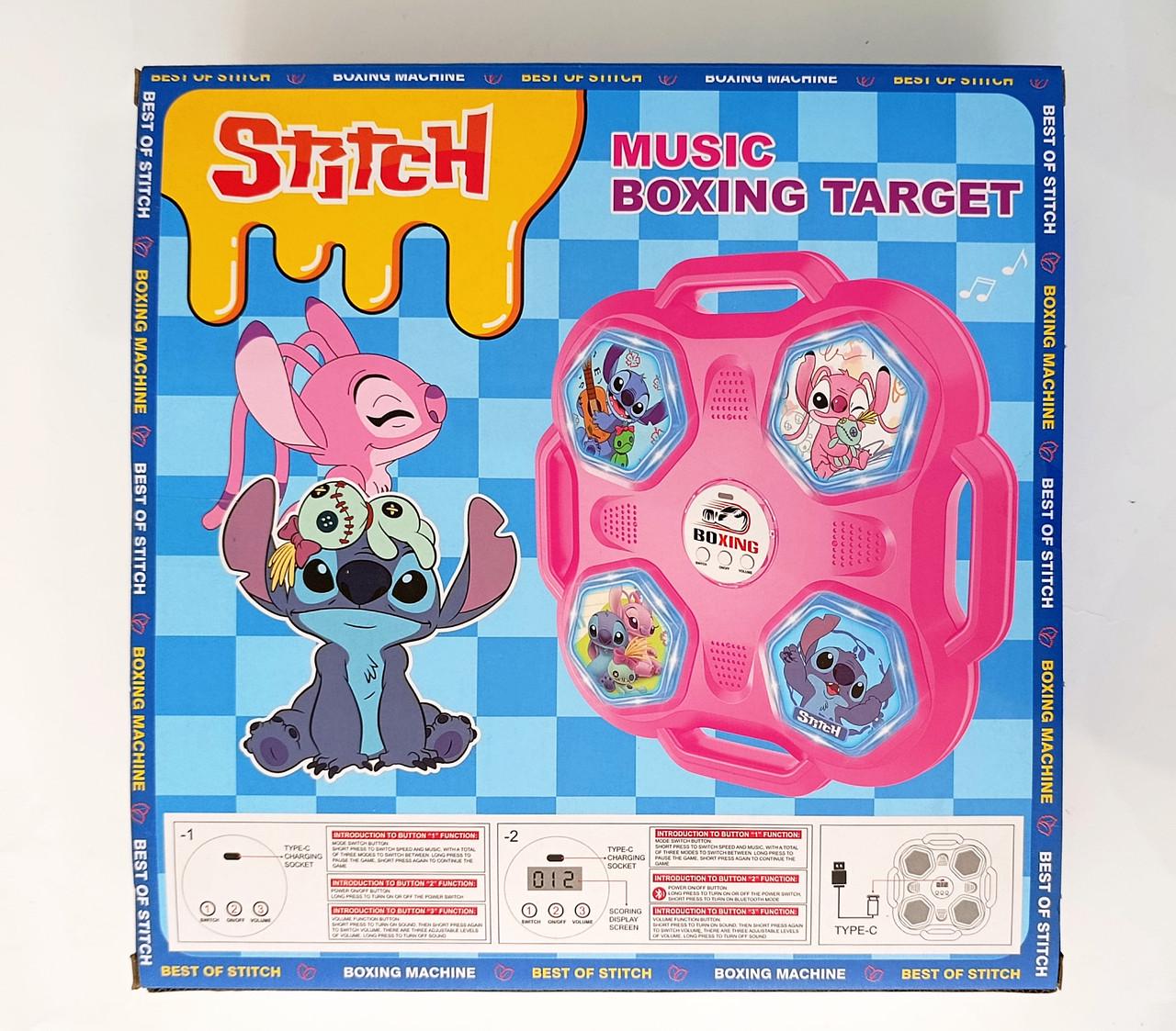 Бокс Стич на 4 мишени Розовый - фото 2