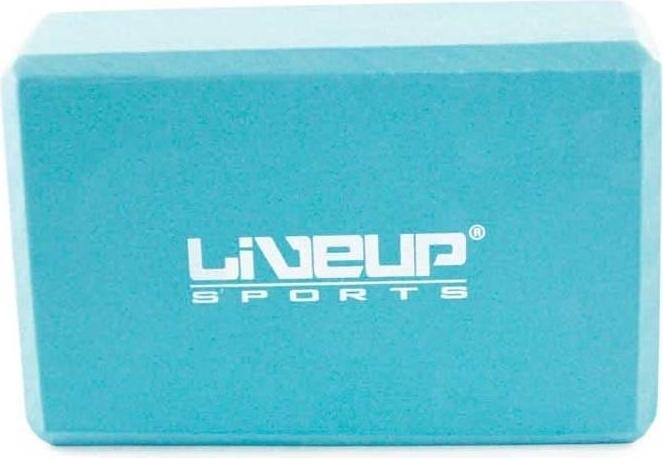 Блок для йоги LiveUp EVA BRICK Голубой (LS3233A-b)