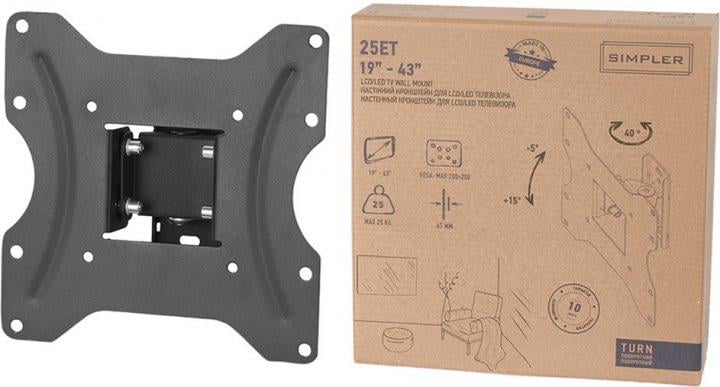 Кронштейн Simpler 25ET 19-43'' 200х200 - фото 3