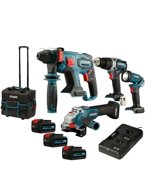 Набор аккумуляторных электроинструментов Erbauer 4.0ah 18V (2705008506)