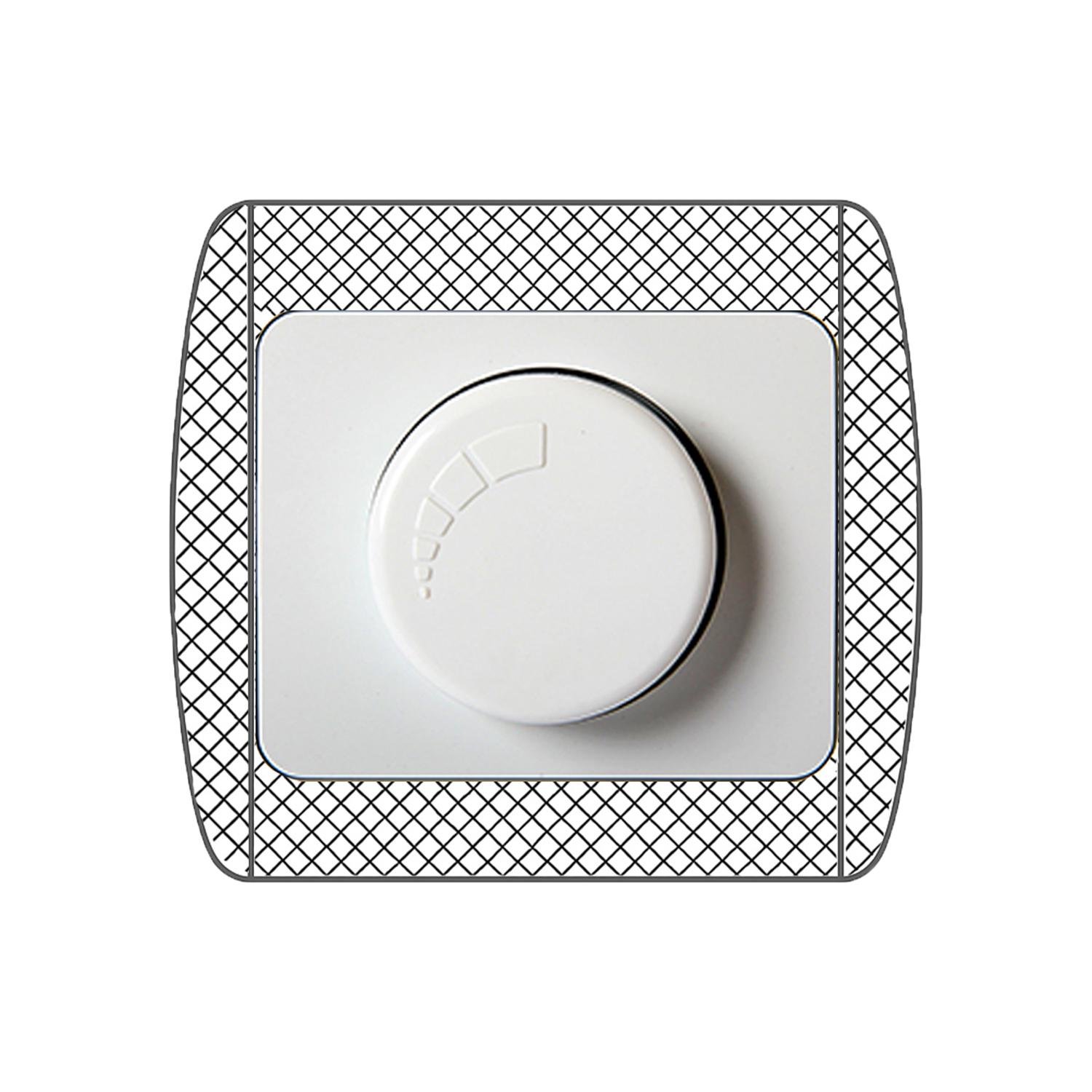 Світлорегулятор E.NEXT e.install.standart.816-d600 600 Вт без рамки Білий (s035017)