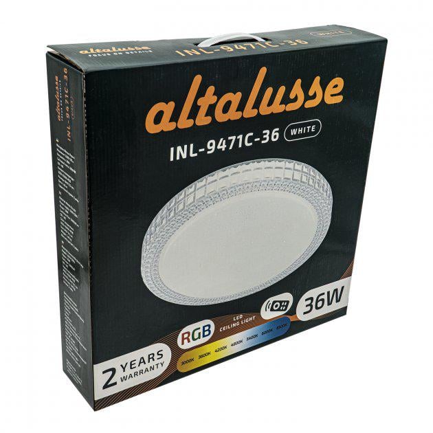 Люстра Altalusse INL-9471C-36 RGB White - фото 19