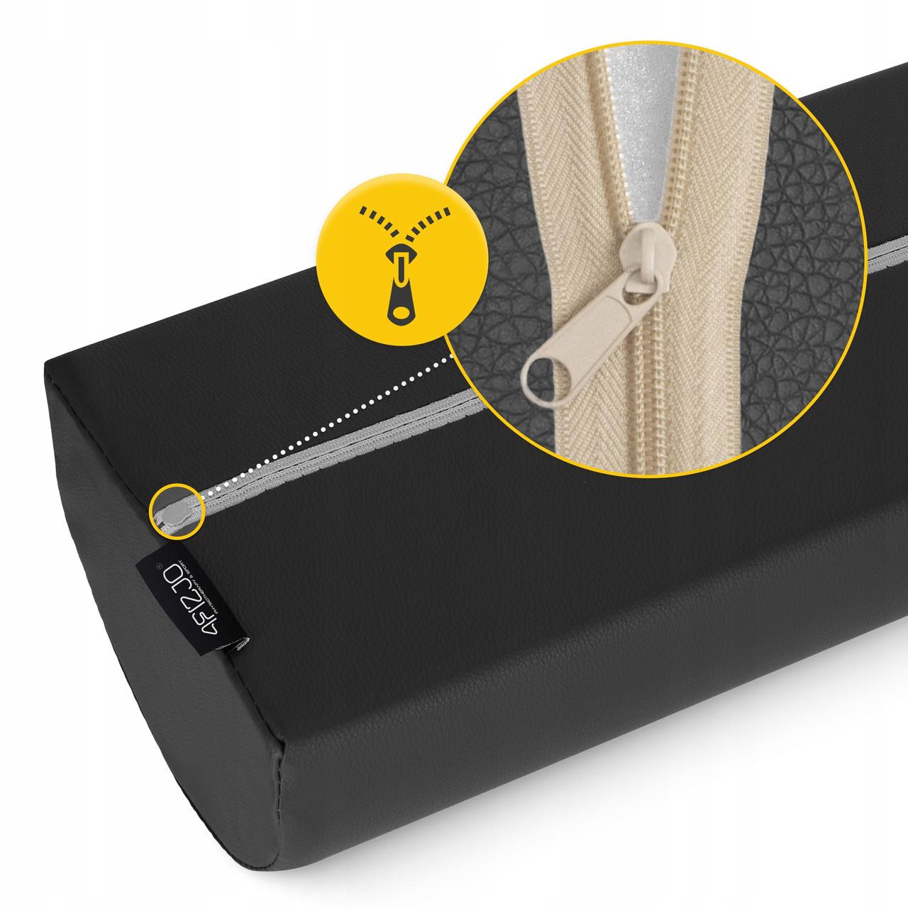 Полувалик для реабилитации и массажа 4fizjo 60x30x15 Black (P-5905973402910) - фото 3 Полувалик для реабилитации и массажа 4fizjo 60x30x15 Black (P-5905973402910) - фото 3