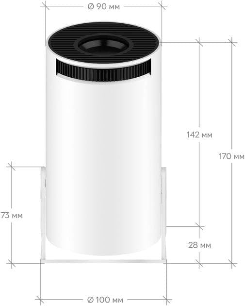 Смарт-проектор 4K Wi-Fi LED 3000 Лм андроид (PR80) - фото 10