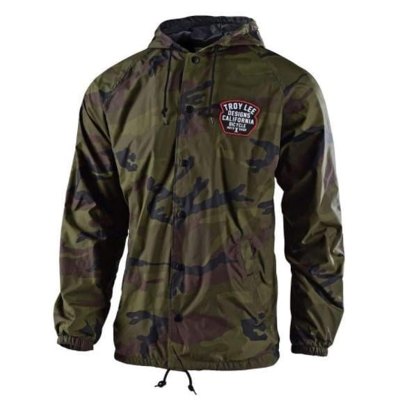 Куртка-ветровка мужская Troy Lee Designs Granger Windbreaker Green Camo S Зеленый (32402905)
