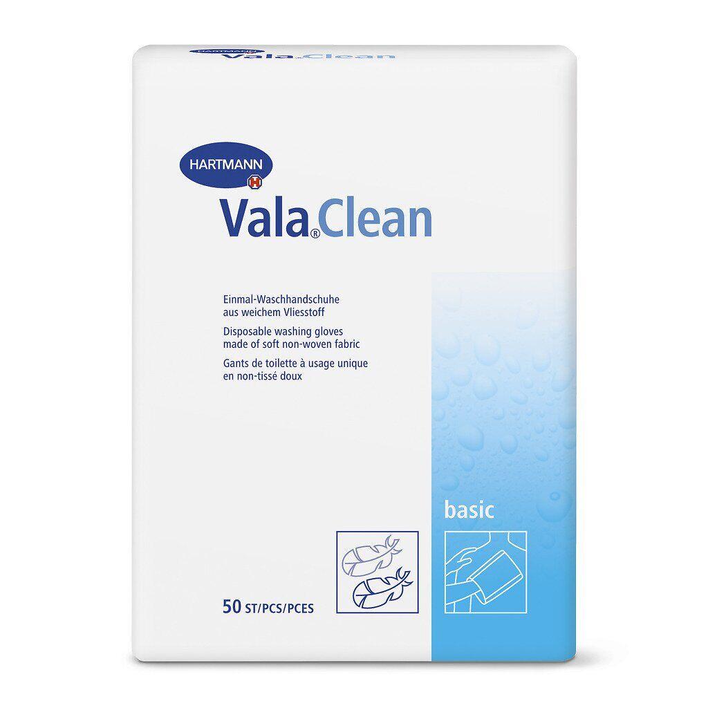 Одноразовые рукавички для мытья Vala Clean basic 50 шт./уп.