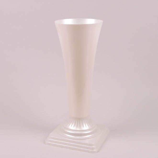 Ваза Flora Металлик 16,5 см 82223 Жемчужный (DR013175)