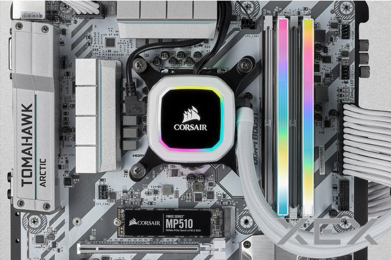 Модуль памяти Corsair 32 GB 2x16GB DDR4 3600 MHz Vengeance RGB Pro SL White (CMH32GX4M2D3600C18W) - фото 3 Модуль памяти Corsair 32 GB 2x16GB DDR4 3600 MHz Vengeance RGB Pro SL White (CMH32GX4M2D3600C18W) - фото 3