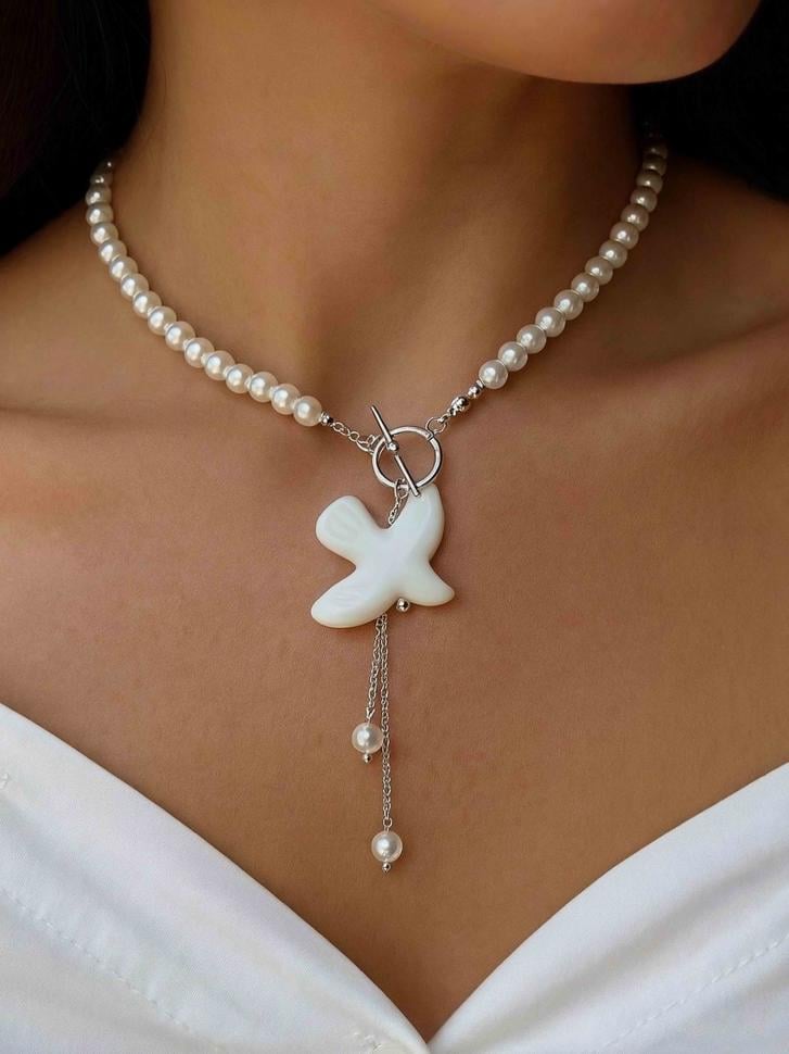 Кольє горлиця в сріблі (5506) Кольє горлиця в сріблі (5506)