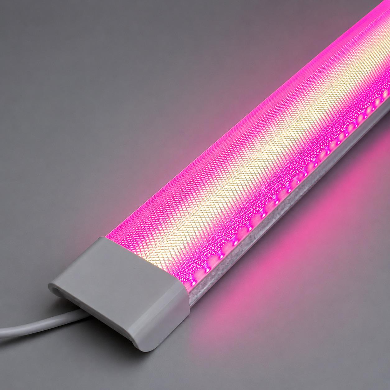 Фитосветильник полного спектра Led Story Florian PRO+white Bridgelux чип 25W 220V 0,6 м (37368733)