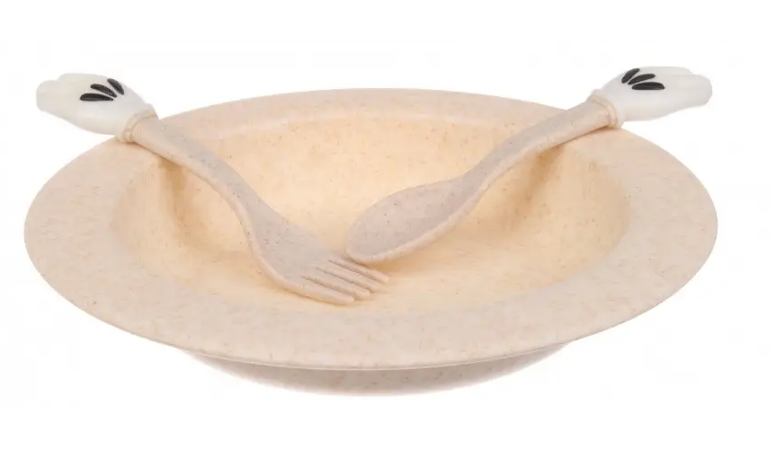 Набор детской посуды 3в1 68-789 Бежевый (10553541)