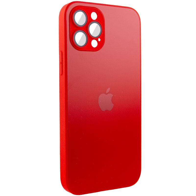 Протиударний Чохол TPU+Glass Sapphire matte case для Apple iPhone 11 Pro (5.8") Cola Red - фото 2