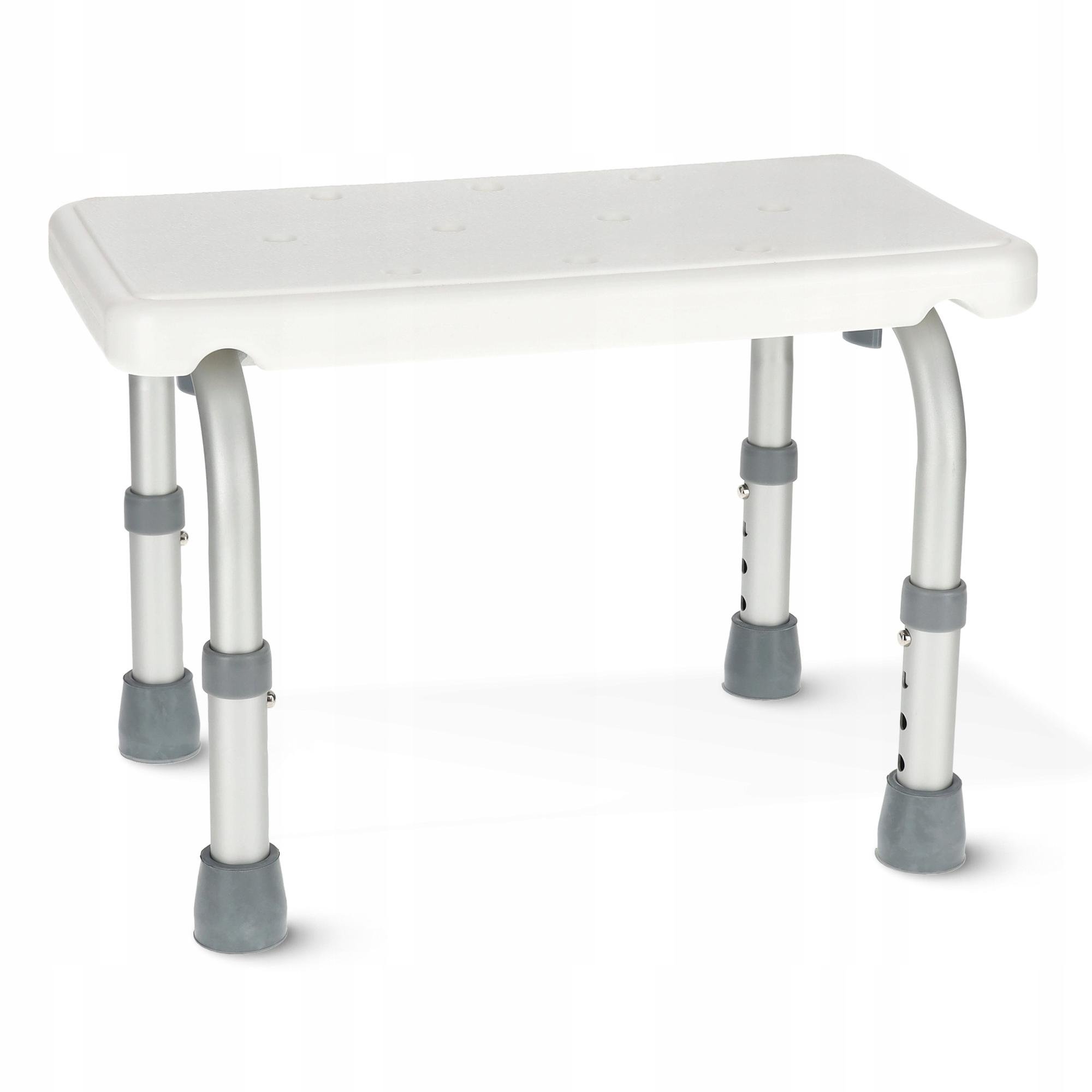 Сходинка-табурет 4fizjo для ванної та душу регульована White/Grey (P-5905973403429) - фото 2