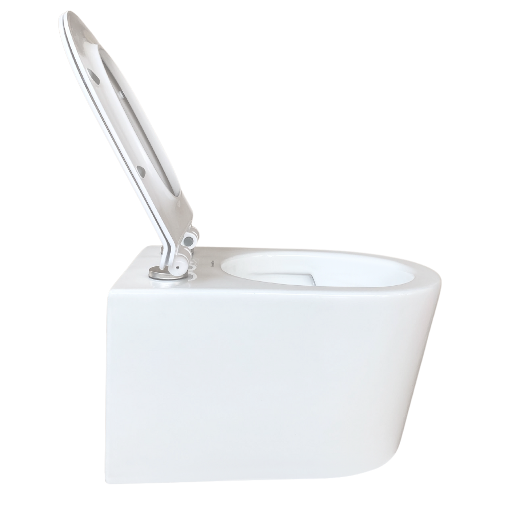 Унітаз підвісний Keramika Nova W106 безобідковий з кришкою - фото 4 Унітаз підвісний Keramika Nova W106 безобідковий з кришкою - фото 4