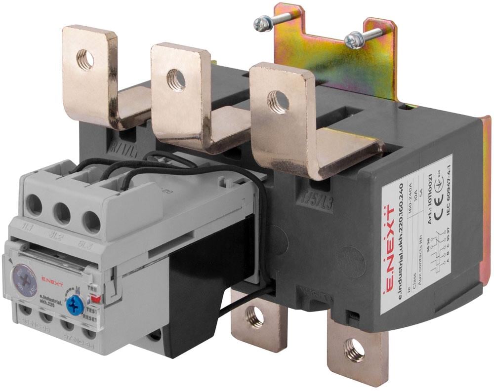 Реле тепловое E.NEXT e.industrial.ukh.220.160.240 160-240 А (i0110021)