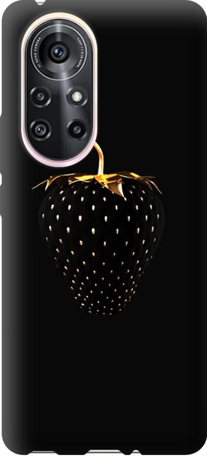 Чехол на Huawei Nova 8 Pro Черная клубника (3585u-2246-42517)
