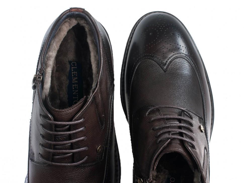 Черевики Clemento 7254302 р. 39 Темно-коричневий (23553) - фото 4