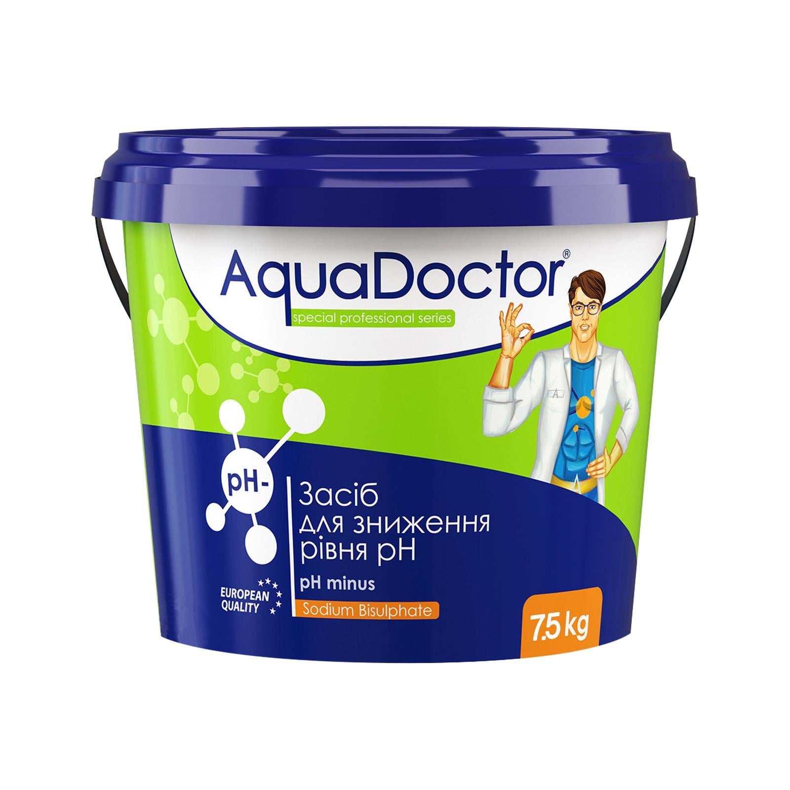Химия для понижения pH AquaDoctor pH Minus 7,5 кг (40735)