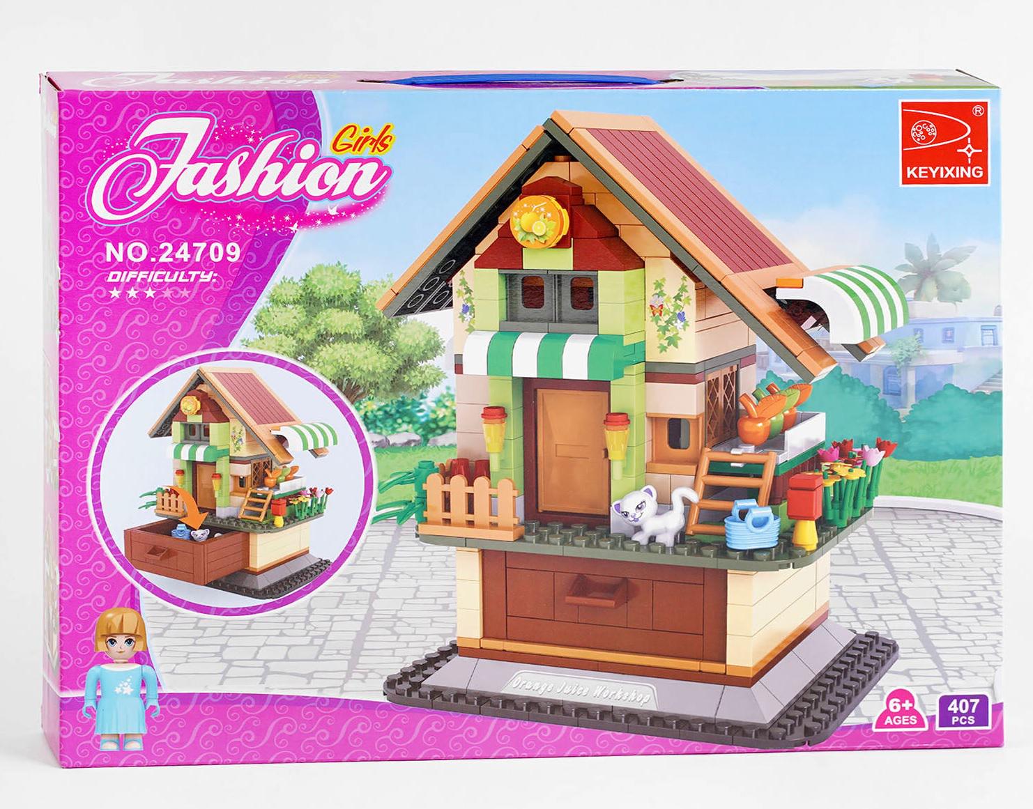 Конструктор Ausini Fashion Girls Мастерская по изготовлению сока 407 деталей Multicolor (123440)