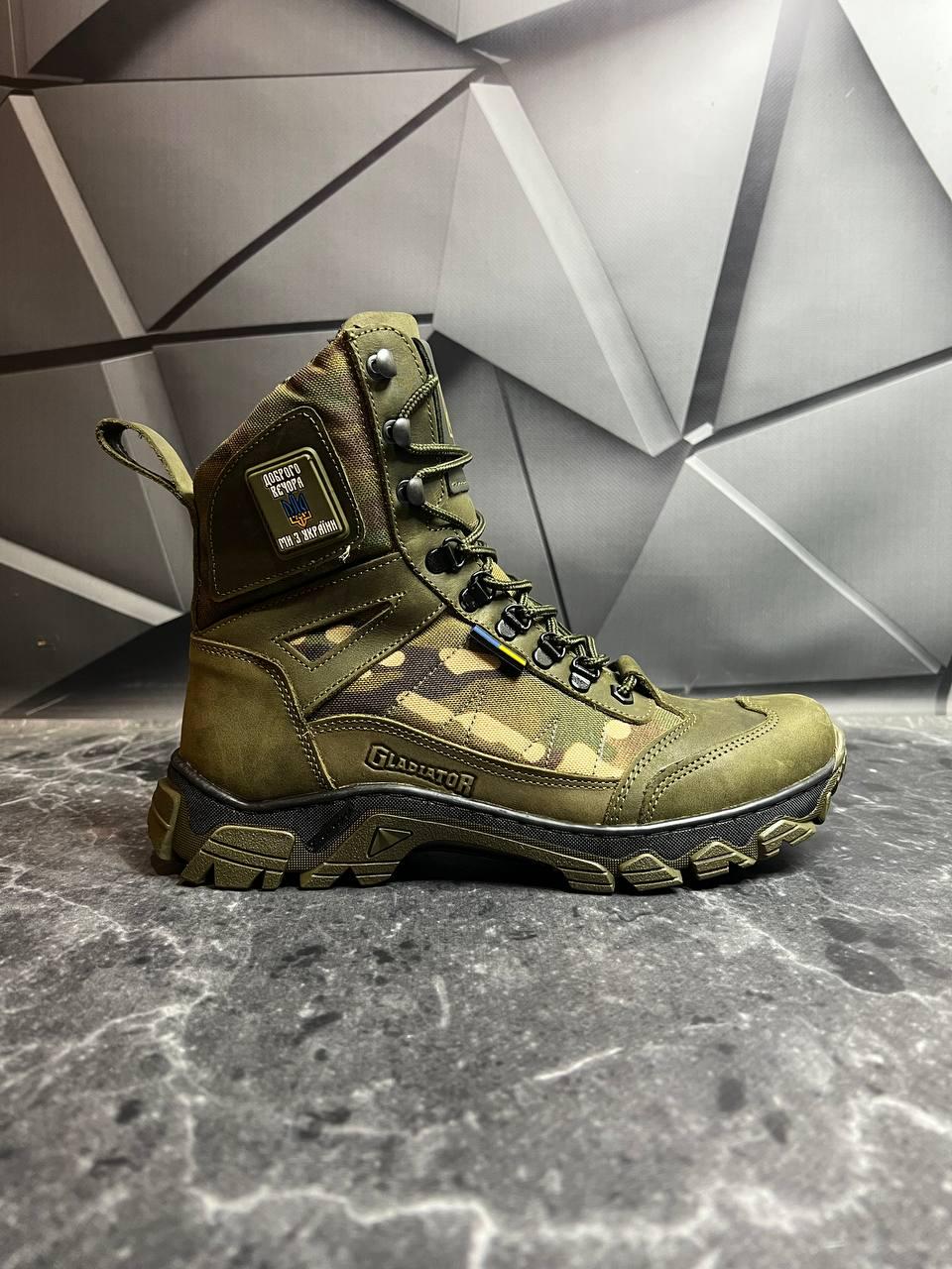 Берці зимові чоловічі з хутром р. 42 Мультикам - фото 6 Берці зимові чоловічі з хутром р. 42 Мультикам - фото 6