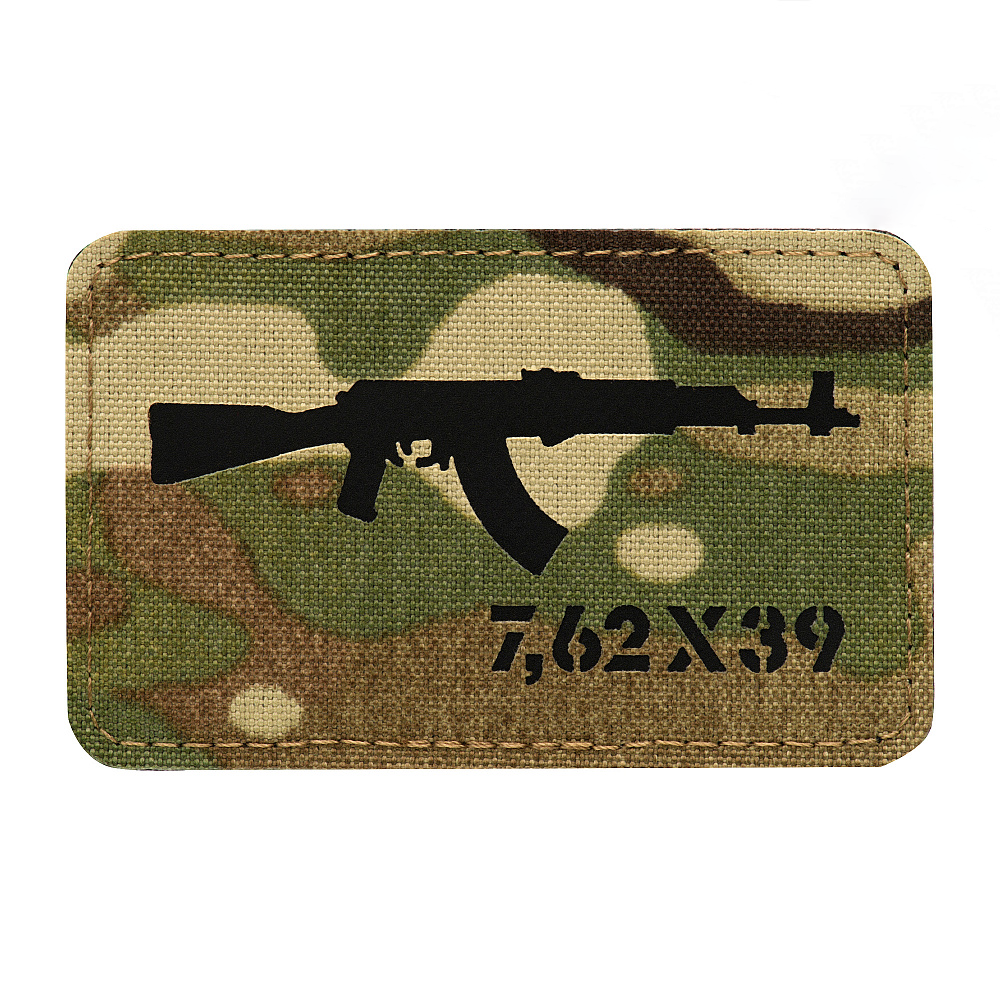 Нашивка M-Tac AKM 7,62х39 Laser Cut Multicam/Black (4000001117)