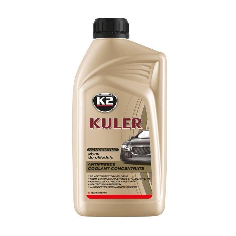 Антифриз концентрат G12+ K2 Kuler Long Life 1 л Красный (T211C)
