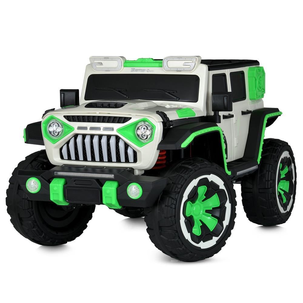 Дитячий електромобіль Bambi джип M 5845EBLR Білий - фото 1