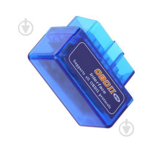 OBD2 автосканер Bluetooth ELM327 Синий (003786)