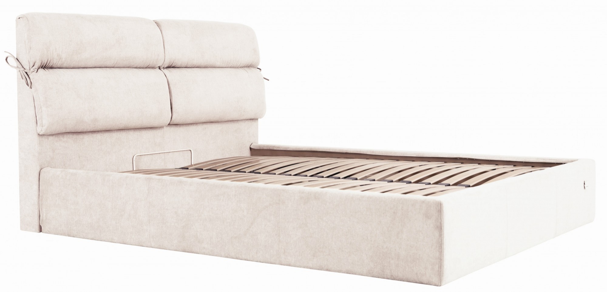 Кровать с подъемным механизмом Edinburgh Comfort Мисти Milk 120х190 см Бежевый