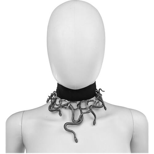 Чокер-колье Медуза Горгона SETA Decor 21-607BLK-SL