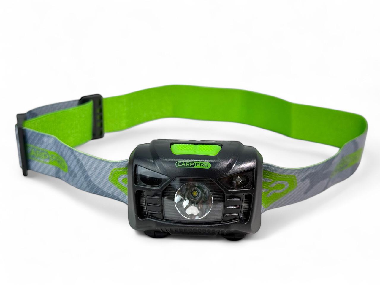 Карповый фонарь налобный Carp PRO Diamond WR Motion Sensor Headtorch 3W LED Карповый фонарь налобный Carp PRO Diamond WR Motion Sensor Headtorch 3W LED