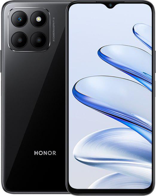 Смартфон Honor 70 Lite 4/128GB Midnight Black