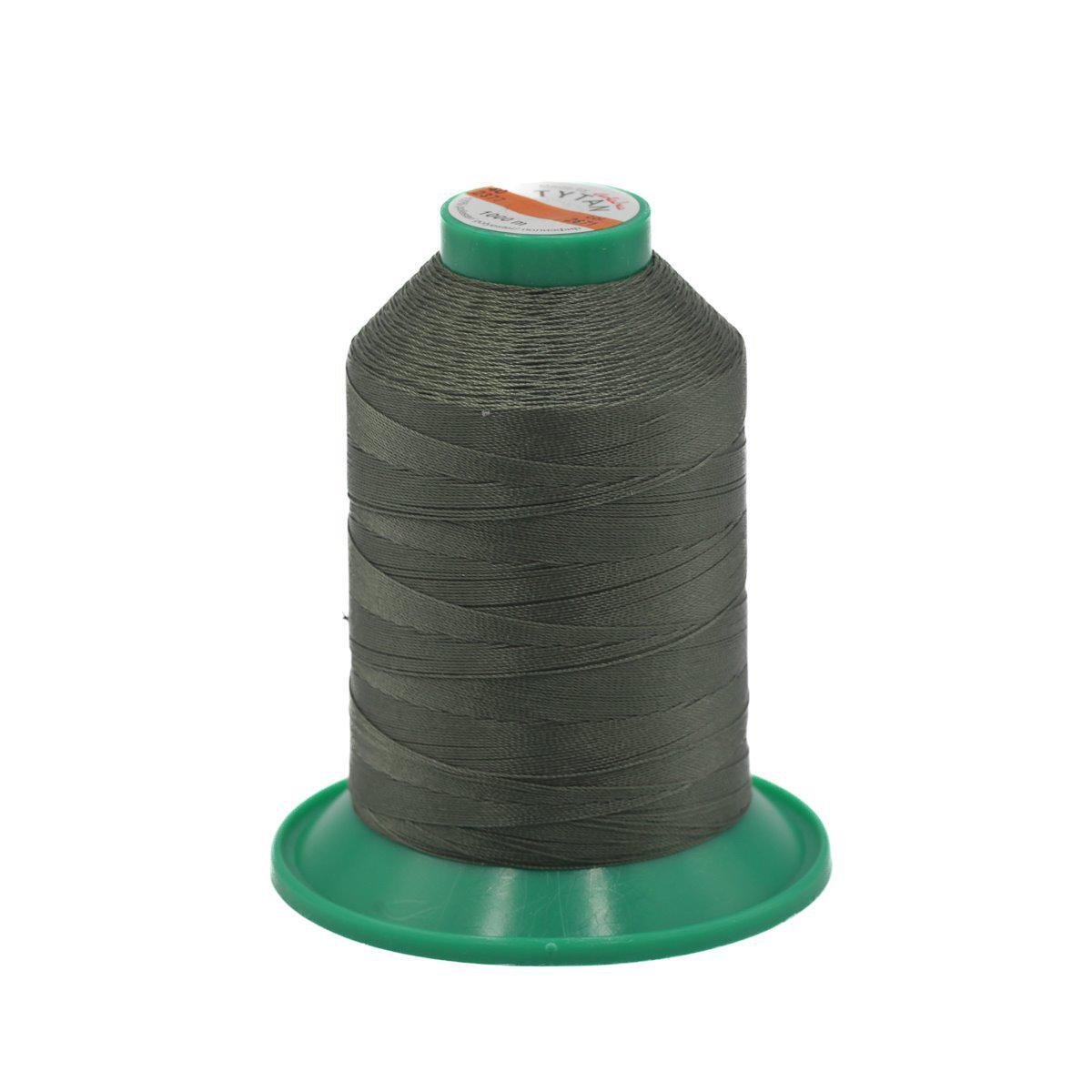 Нитки сверхпрочные Ariadna Tytan 40 1000 м Зелено-серый (2671)