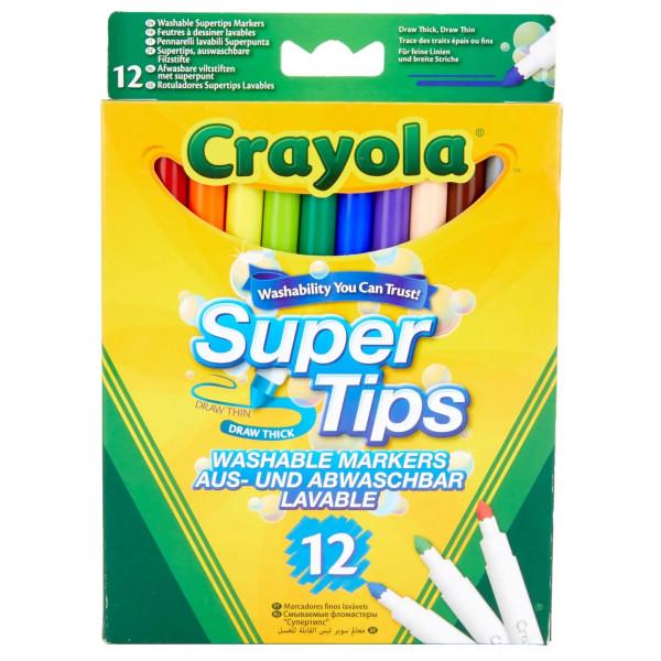 Набір фломастерів Crayola washable 12 шт. Набір фломастерів Crayola washable 12 шт.