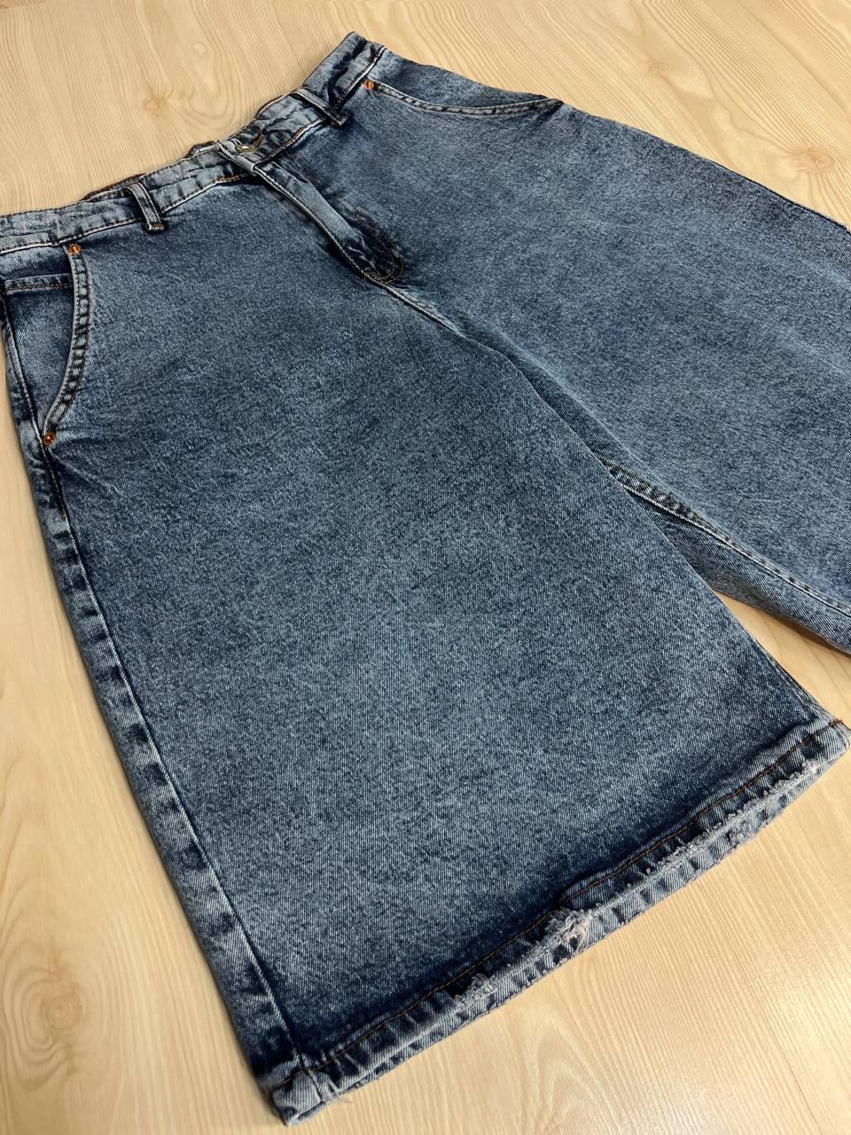 Шорты женские джинсовые Its Basic 544-30 бермуды стрейч рваные снизу р. 31 Синий (2197) - фото 9