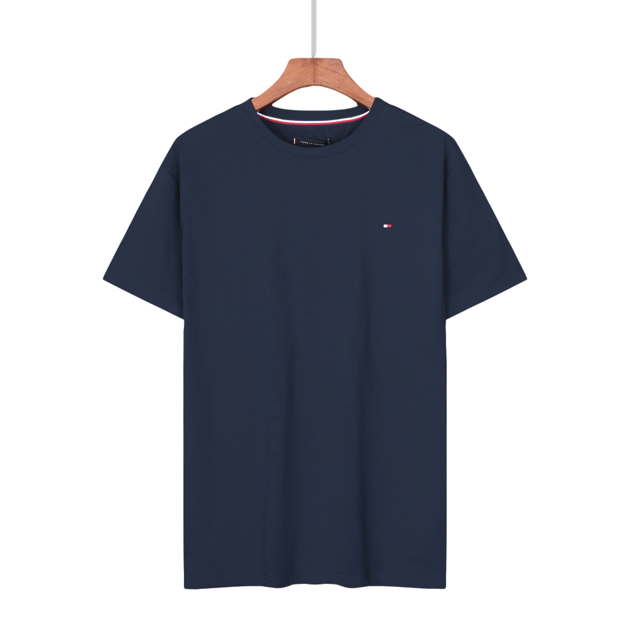 Футболка мужская в стиле Tommy Hilfiger Essential T-Shirt XL Темно-синий (TH12002.9XL)