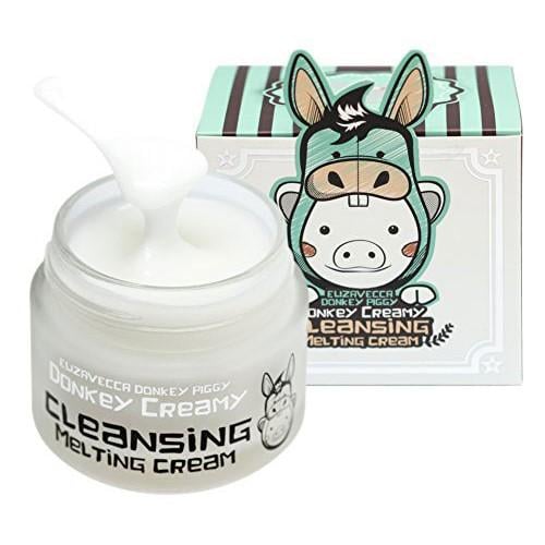 Очищающий крем-масло для снятия макияжа Elizavecca Donkey Creamy Cleansing Melting Cream 100 мл