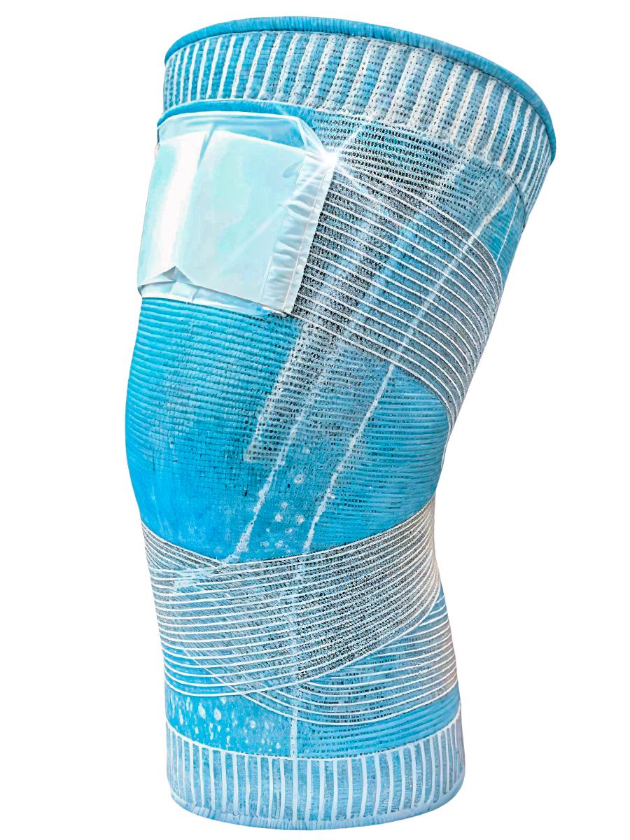 Бандаж на коліно BRS спортивний Blue (551745285) Бандаж на коліно BRS спортивний Blue (551745285)