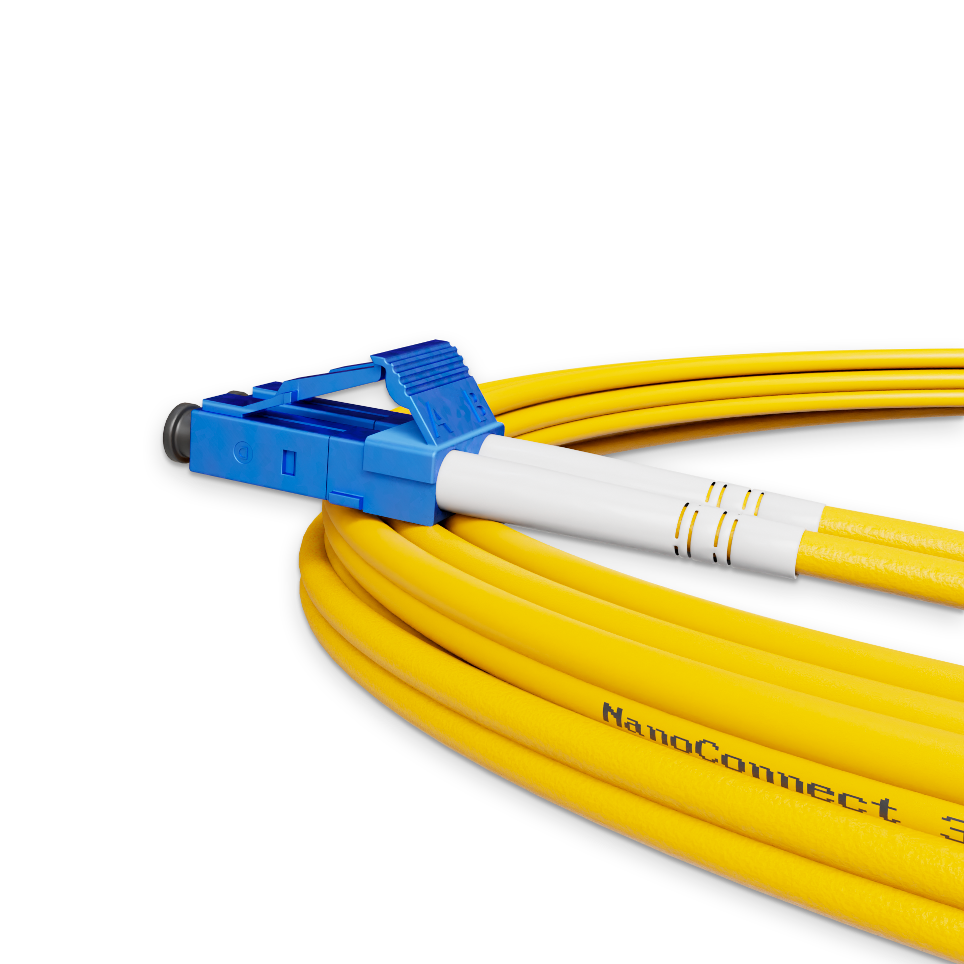 Патч-корд оптический Duplex LC/UPC-LC/UPC LSZH Singlemode G.657.А2 (SM) Flex 2 мм 3 м Желтый (12717) - фото 4 Патч-корд оптический Duplex LC/UPC-LC/UPC LSZH Singlemode G.657.А2 (SM) Flex 2 мм 3 м Желтый (12717) - фото 4