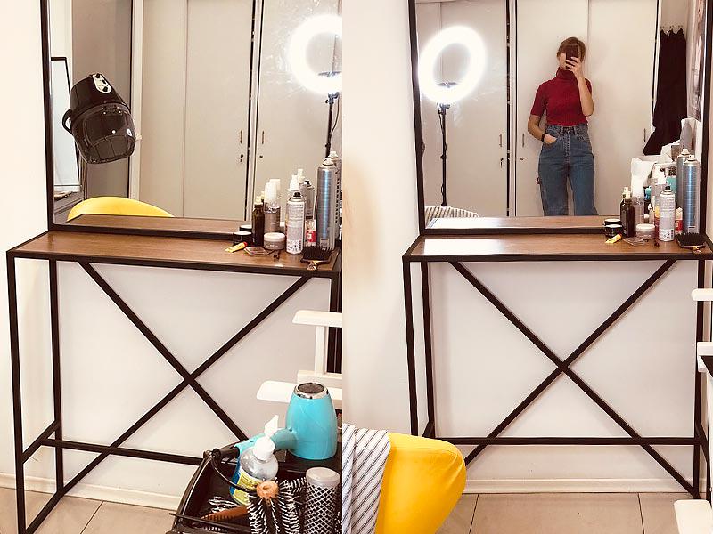 Стіл перукаря Kompred OL004/6 без ящика і без підсвічування 1000х350х1850 мм (2567439088) - фото 7 Стіл перукаря Kompred OL004/6 без ящика і без підсвічування 1000х350х1850 мм (2567439088) - фото 7