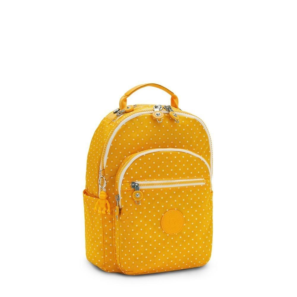 Рюкзак Kipling Basic Soft Dot 14 л Yellow (KI5611_M67) - фото 4