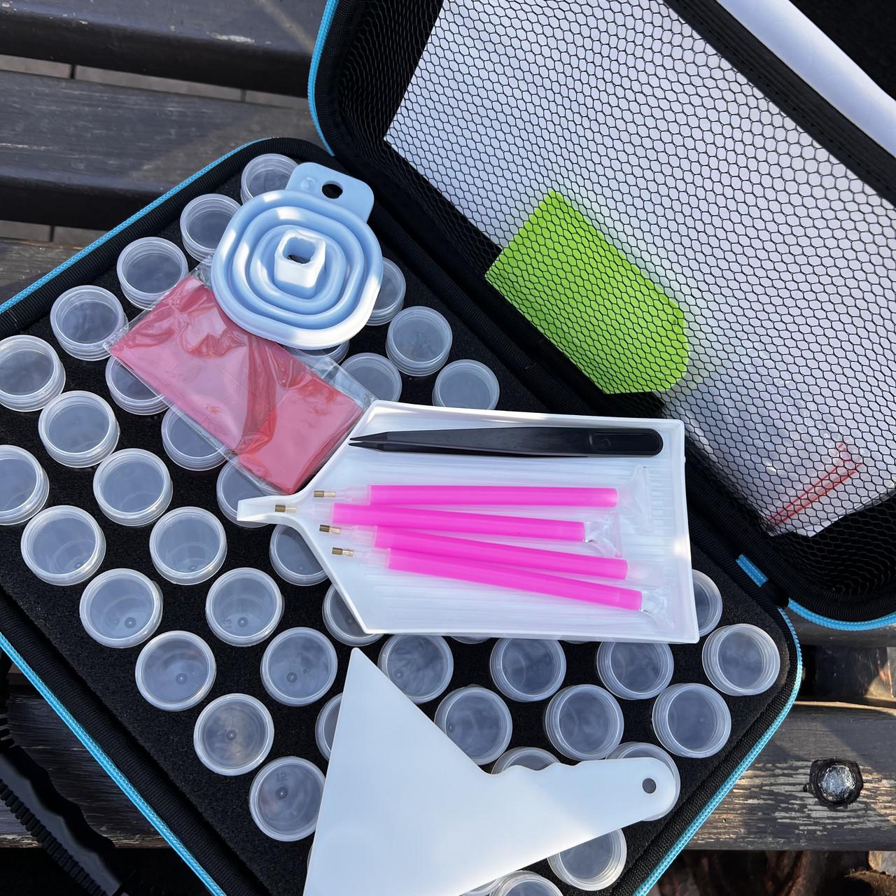 Органайзер для алмазной мозаики 60 баночек (2010239654) - фото 4 Органайзер для алмазной мозаики 60 баночек (2010239654) - фото 4