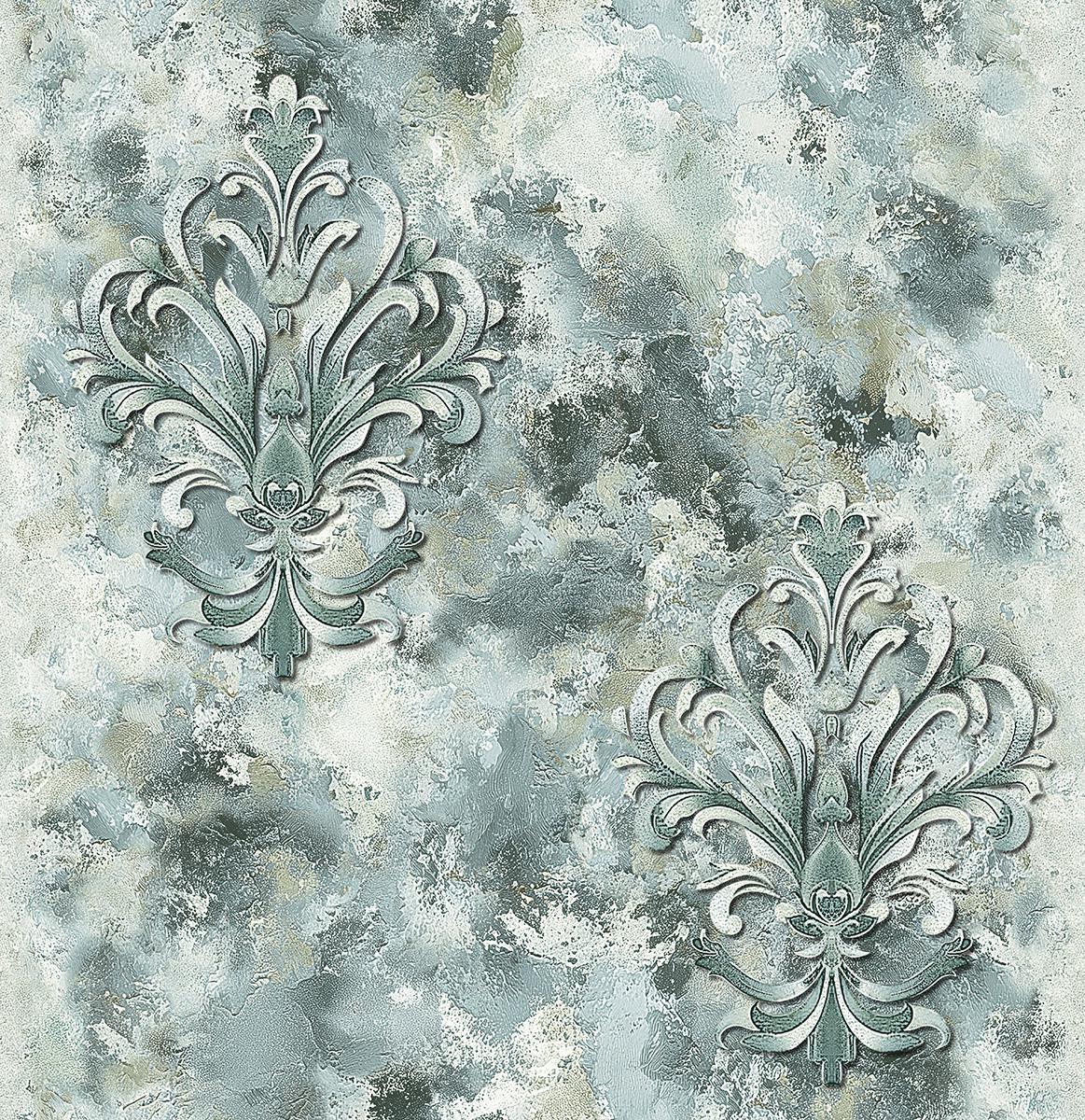 Обои бумажные дуплекс Континент Кайман Голубой (152) Обои бумажные дуплекс Континент Кайман Голубой (152)