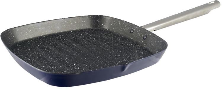 Сковорода-гриль Bergner Habitex эмалированная с антипригарным покрытием 28х28 см