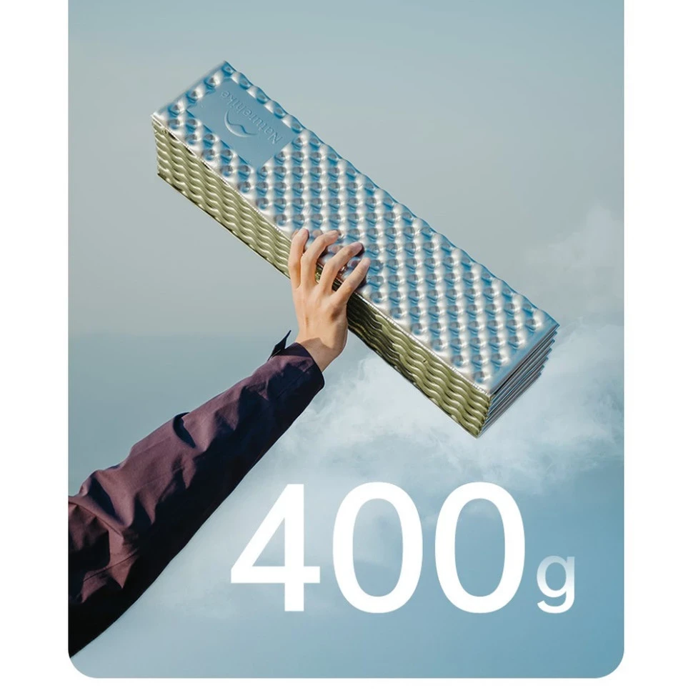 Каремат складной IXPE Naturehike CNK2450WS044 алюминиевая пленка 195x60х1,8 см Оливковый (6927595788356) - фото 10