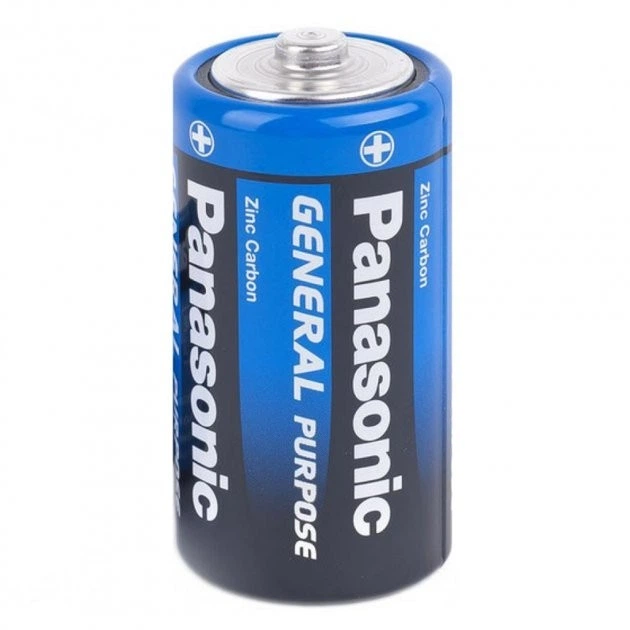 Набор батареек Panasonic General Purpose zinc-carbon C/R14 2 шт. (ERC-R14BER/2P)