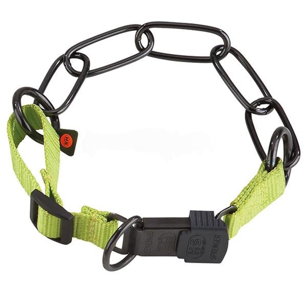 Ошейник для собак Sprenger Adjustable Collar with Assembly Chain длинное звено вороненая нержавеющая сталь с нейлоном (51609_003_L7)