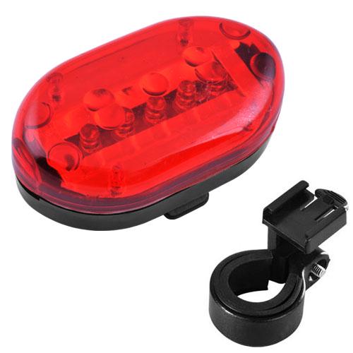 Велофонарь задний STOP LD-805-5LED на батарейках