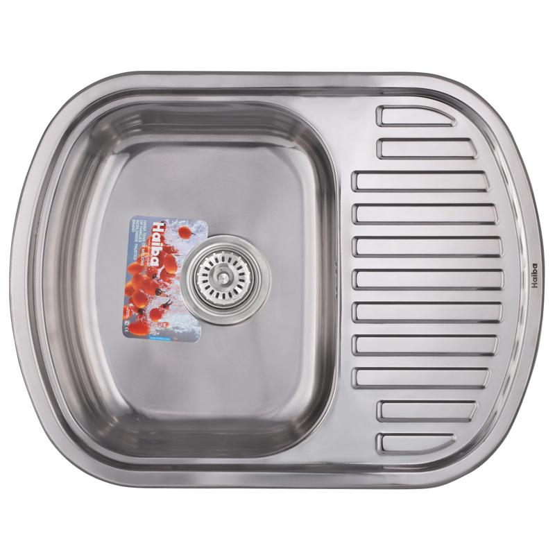 Мойка кухонная HAIBA 63x49 polish (HB0551)